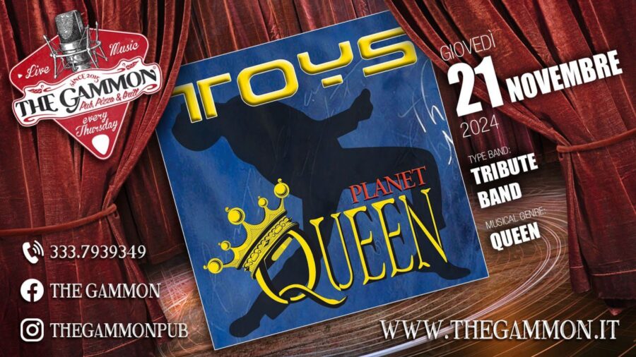 Giovedì 21 Novembre “TOYS”