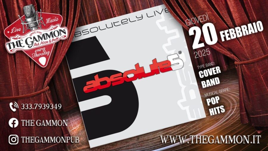 Gio 20 Feb – ABSOLUTE5