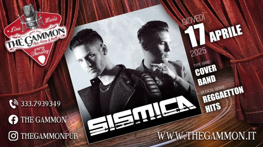 Gio 17 Apr – SISMICA