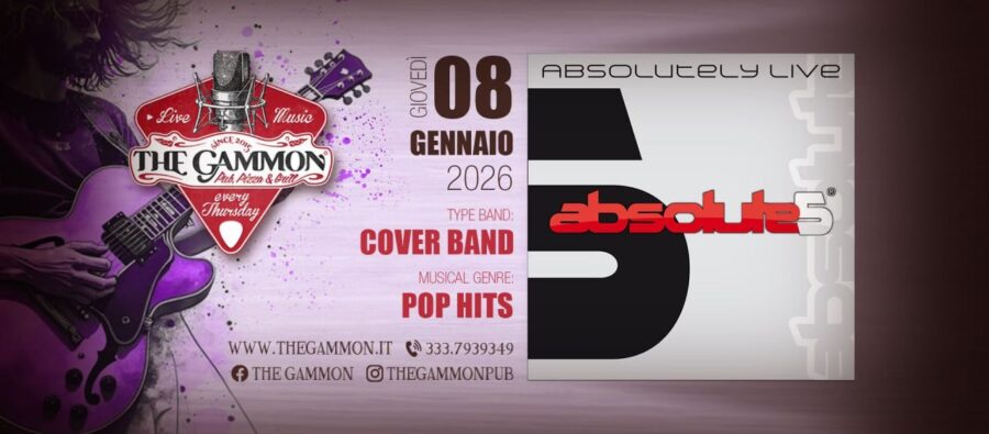 Gio 08 Gen – ABSOLUTE5