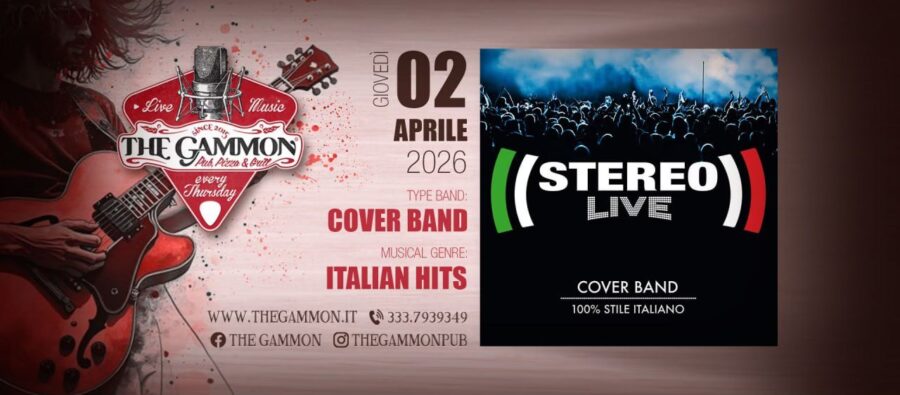 Gio 02 Apr – STEREOLIVE