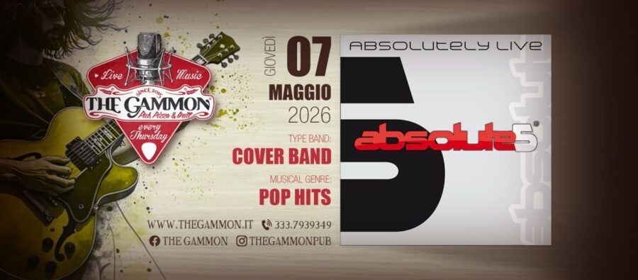 Gio 07 Mag – ABSOLUTE5